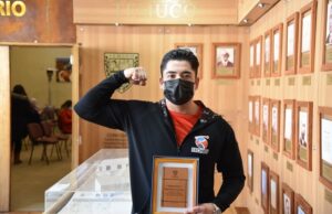 Homenajean a destacado deportista de Temuco