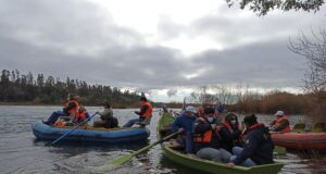 Inició temporada de pesca del salmón Chinook en la cuenca del Toltén