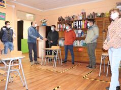 Escuelas municipales de Gorbea se preparan para retorno a clases presenciales