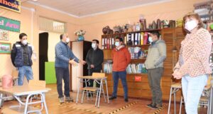 Escuelas municipales de Gorbea se preparan para retorno a clases presenciales