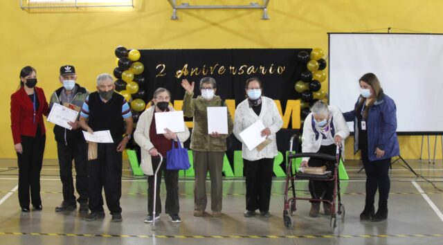 Centro Diurno Comunitario de Villarrica celebra segundo aniversario