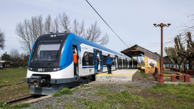 Inició operación de los nuevos trenes para el servicio Victoria – Temuco
