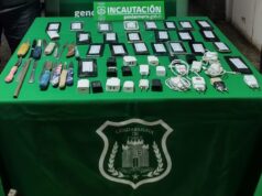 Incautan Celulares y armas hechizas en la cárcel de Villarrica