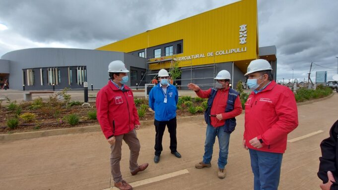 Obras de nuevo Hospital Intercultural San Agustín de Collipulli entran en su fase termino