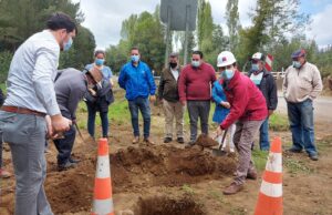 Comenzaron las obras de reposición de dos puentes de Gorbea
