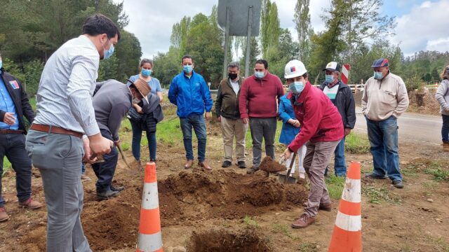 Comenzaron las obras de reposición de dos puentes de Gorbea