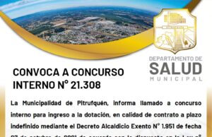 CONVOCA A CONCURSO INTERNO N° 21.308