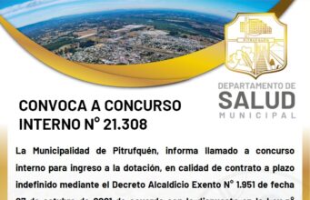CONVOCA A CONCURSO INTERNO N° 21.308