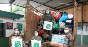 Logran reunir un camión cargado de ayuda para víctimas de ataque incendiario en Carahue