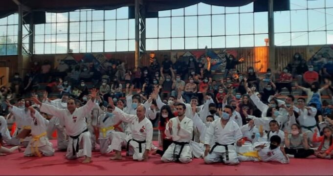 Escuela Samurai de Cunco graduó a sus estudiantes de artes marciales