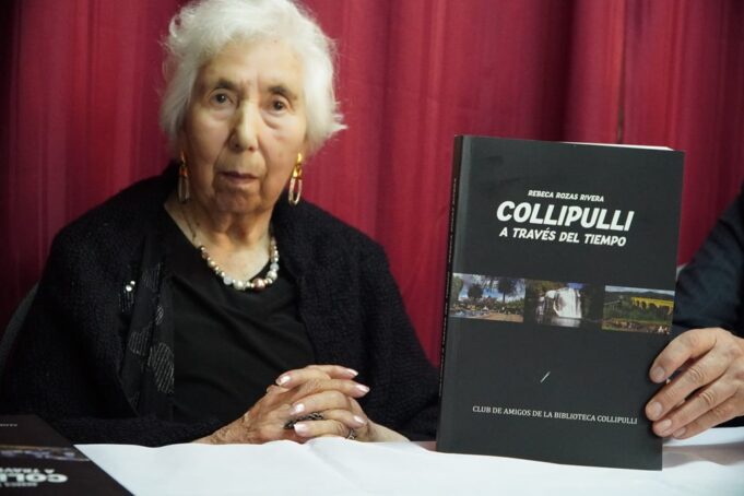 Lanzan obra histórica sobre Collipulli de profesora Rebeca Rozas