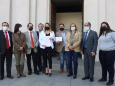 Diputado Henry Leal acude a La Moneda para solicitarle al Presidente Boric aumentar monto de la Pensión Garantizada Universal