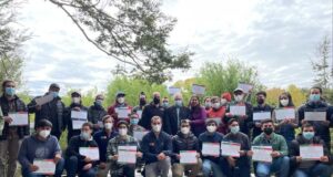 40 guías turísticos de Araucanía Andina se especializaron en montaña