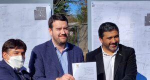 Gobernador de La Araucanía firma mensaje por $1.300 millones para la reposición y traslado de planta de aguas servidas en sector de Púa