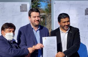 Gobernador de La Araucanía firma mensaje por $1.300 millones para la reposición y traslado de planta de aguas servidas en sector de Púa