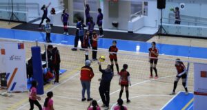 Encuentro de mini vóleibol congregó a 200 niños y niñas en la zona Lacustre