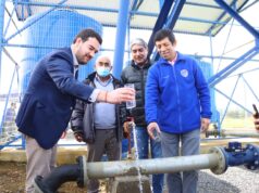 Inauguran dos proyectos de agua potable rural para familias de Puerto Saavedra