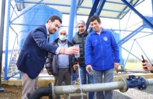 Inauguran dos proyectos de agua potable rural para familias de Puerto Saavedra