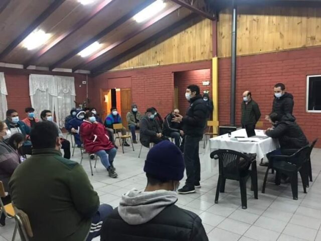 Ante un Ministro de Fe se desarrolló la constitución de la organización comunitaria “Club de Boxeo Carlos Monzón de Pitrufquén”