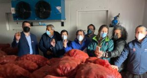 En el predio Santa Isabel de Freire se inauguró bodega de almacenaje de papas