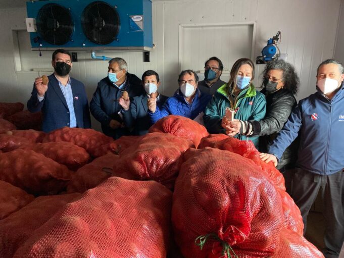 En el predio Santa Isabel de Freire se inauguró bodega de almacenaje de papas