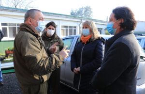 Delegado Presidencial Visitó Siniestrada Comisaría de Pitrufquén Tras Petición de Alcaldesa Jacqueline Romero