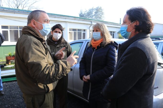 Delegado Presidencial Visitó Siniestrada Comisaría de Pitrufquén Tras Petición de Alcaldesa Jacqueline Romero