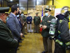Gobierno Regional entrega equipos de respiración autocontenidos a 36 compañías de bomberos de La Araucanía