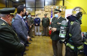 Gobierno Regional entrega equipos de respiración autocontenidos a 36 compañías de bomberos de La Araucanía