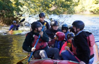 Río Cruces de Loncoche albergó el primer rafting inclusivo de La Araucanía