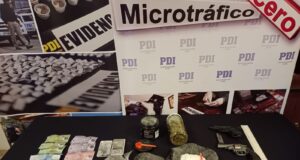 Hay un detenido: Incautan drogas y armas en allanamiento a vivienda en Pitrufquén