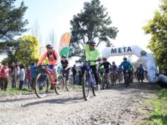500 ciclistas dieron el vamos a la primera fecha del desafío Kutralkura Araucanía