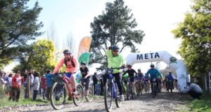 500 ciclistas dieron el vamos a la primera fecha del desafío Kutralkura Araucanía