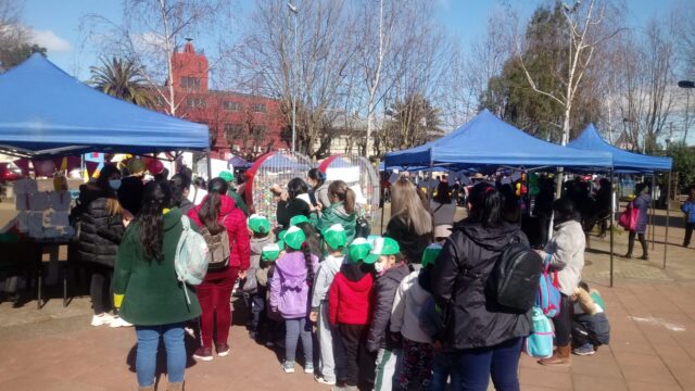 Estudiantes de Lastarria se suman a la campaña “Junta tus tapitas”