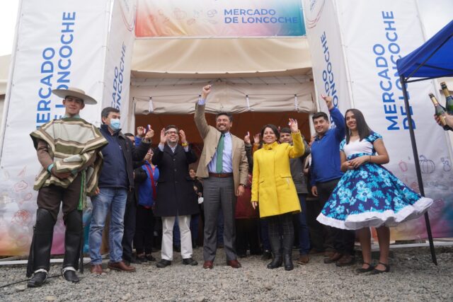 Inauguran primer mercado de Loncoche