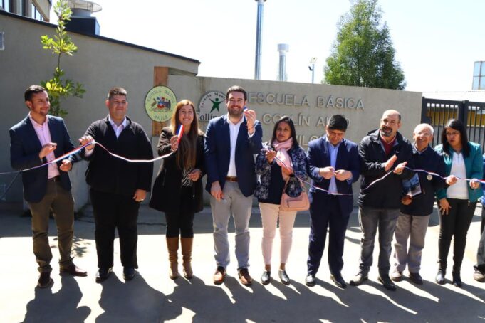 Inauguran remodelada escuela en sector rural de Vilcún