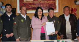 Seremi Huillipan entrega recomendación satisfactoria para construcción del nuevo Cuartel de Bomberos de la Tercera Compañía de Bomberos de Pucón