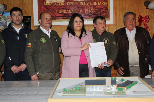 Seremi Huillipan entrega recomendación satisfactoria para construcción del nuevo Cuartel de Bomberos de la Tercera Compañía de Bomberos de Pucón