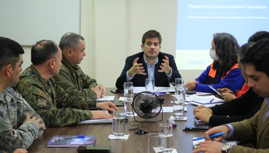 Delegado José Montalva lidera acciones preventivas ante eventuales incendios forestales