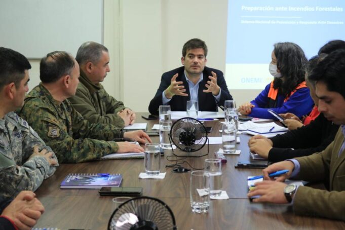 Delegado José Montalva lidera acciones preventivas ante eventuales incendios forestales