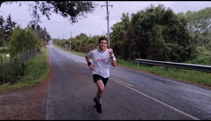 Deportista de Pitrufquén correrá 27 kilómetros en dos horas como desafío Teletón: busca auspiciadores