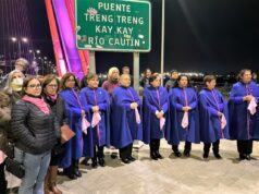 Con “100 Mujeres en puente Treng Treng – Kay Kay” Complejo Asistencial Padre Las Casas y agrupación Caminando por la Vida invitan a prevenir el cáncer de mama