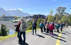 Más de 40 adultos mayores de Pucón participaron de la caminata por la Península