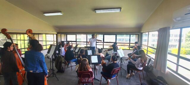 Semillero infantil de cuerdas del Teatro Municipal de Temuco comienza sus primeros ensayos
