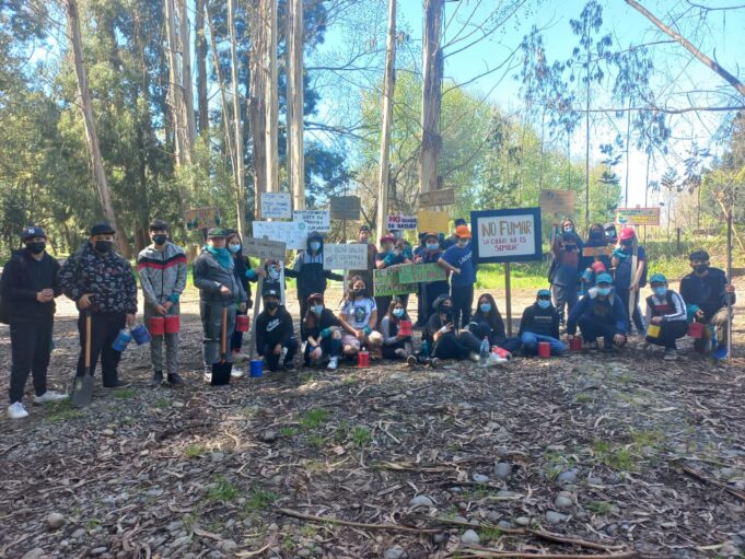Estudiantes de la escuela Las Américas comprometidos con el medioambiente