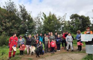 Exitosa jornada de limpieza en humedal del portal San Francisco de Temuco