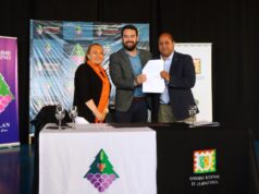 Gobernador regional firma mensaje para el recambio de más de 600 luminarias para Galvarino