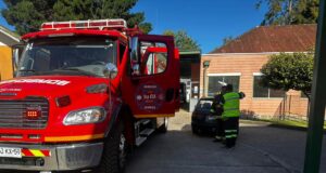 Principio de incendio afectó al hospital de Gorbea
