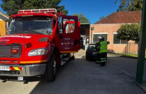 Principio de incendio afectó al hospital de Gorbea