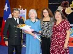 Destacada docente de Villarrica recibió homenaje de su colegio y exalumnos